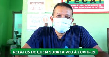 A pandemia ainda não acabou! Relatos de quem sobreviveu à covid-19 e voltou para casa.